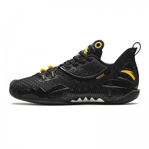 Anta Shock Wave 5 V2 Basketball Shoes Black UK | 489DURCNL