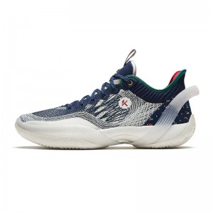 Anta Three-Point Rain 1 Sneakers Navy / White UK | 518QPYRBI