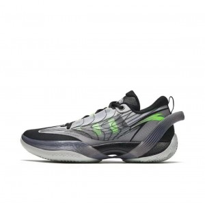 Anta Three-Point Rain 1 V2 Sneakers Green / Grey UK | 296BOLUTV