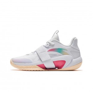 Anta Three-Point Rain Lite Sneakers White / Yellow UK | 791EVSXZN
