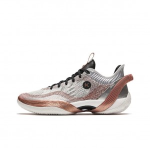 Anta Three-Point Rain Sneakers Silver UK | 872VHWJBP