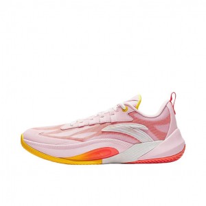 Anta Donte DiVincenzo x Anta Instant ZAP 1 TD - Peach Basketball Shoes Pink UK | 035GSFMTR