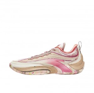 Anta Donte DiVincenzo x Anta Instant ZAP 1 - ESG Valentine's Day Basketball Shoes Beige UK | 605UCZDKG