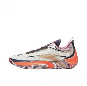 Anta Donte DiVincenzo x Anta Instant ZAP 1 - ESG Orange Basketball Shoes Multicolor UK | 840LPOJWG