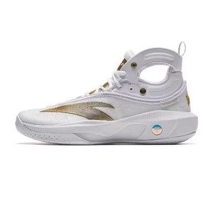 Anta Klay Thompson KT8 "Platinum" Basketball Shoes White UK | 826SAIUXP